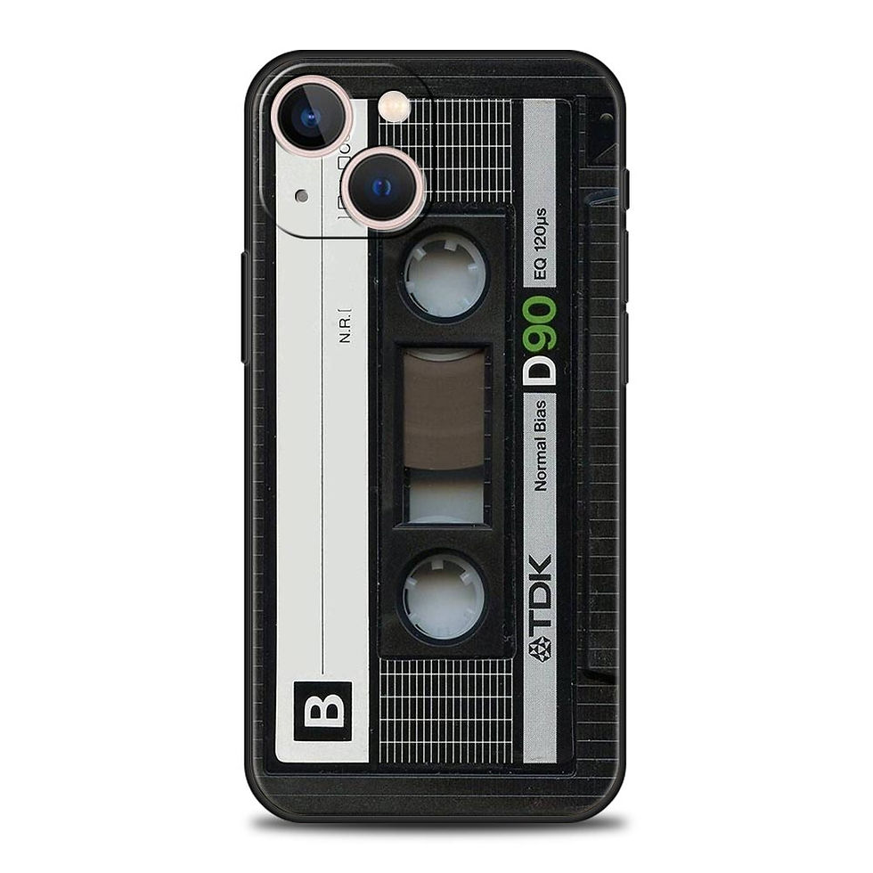 Thumbnail: Vintage Tape Camera Gameboy Phone Case For iPhone