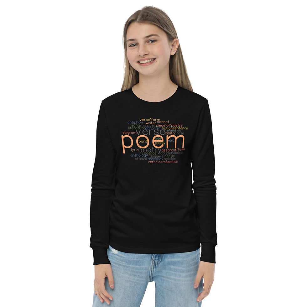 Miniatura: Exclusive Poetry Youth long sleeve tee
