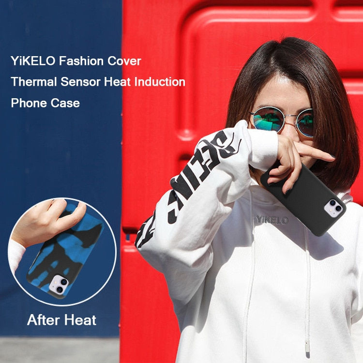 Thumbnail: Thermal Heat Induction Phone Case For Samsung Galaxy