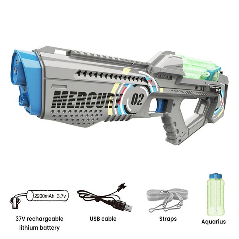 Thumbnail: Automatic Water Absorption Electric Water Gun - High Tech Automatic Water Gun