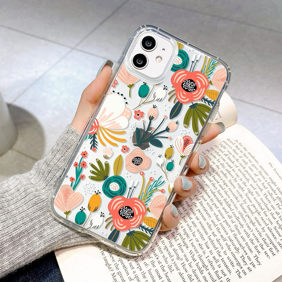 Thumbnail: Flower Phone Case For iPhone