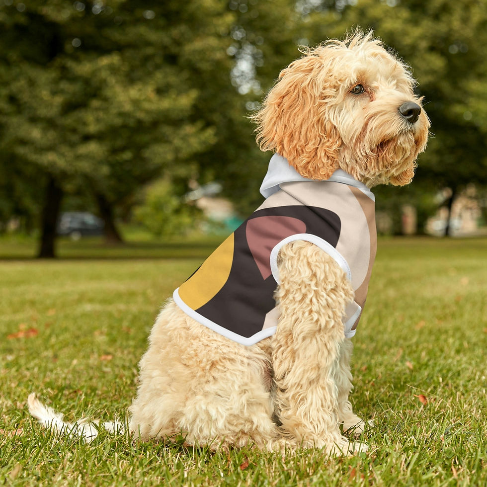 Thumbnail: It's Poetic Dog Hoodie - Cat Face