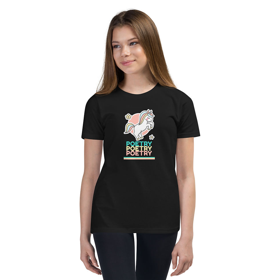 Miniatura: Youth Poetic Short Sleeve T-Shirt
