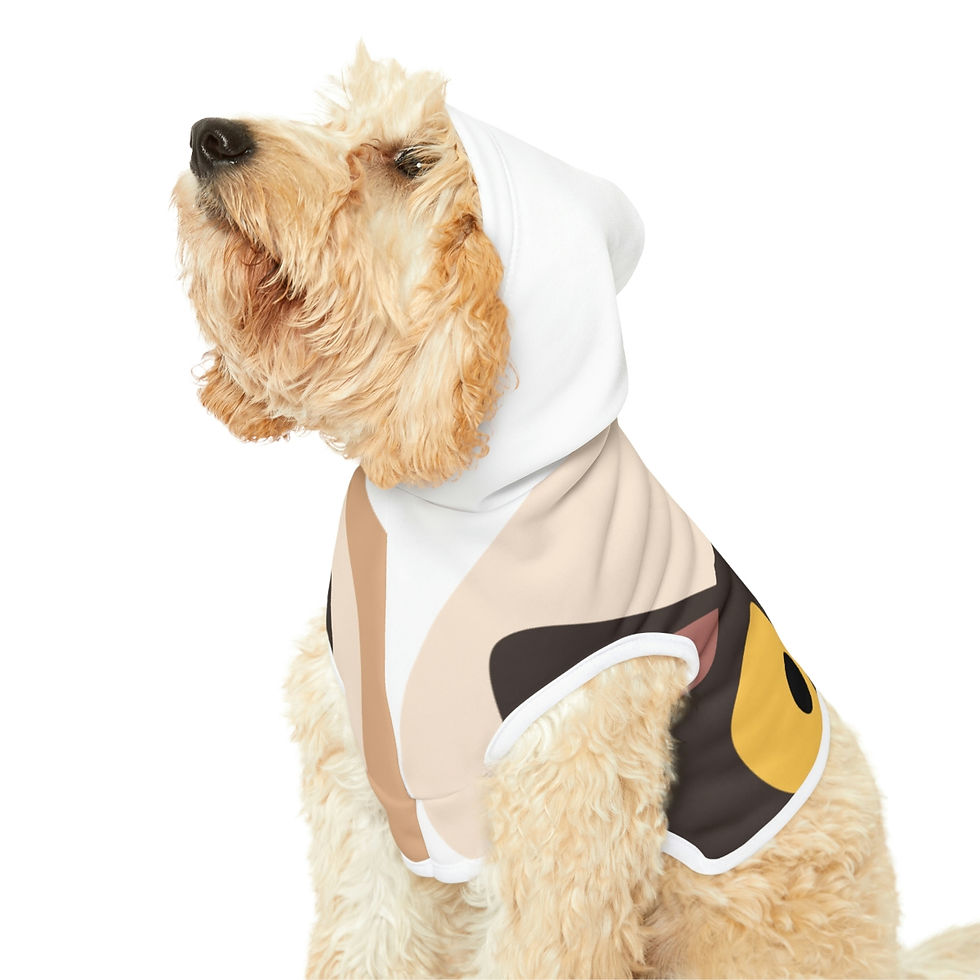 Thumbnail: It's Poetic Dog Hoodie - Cat Face
