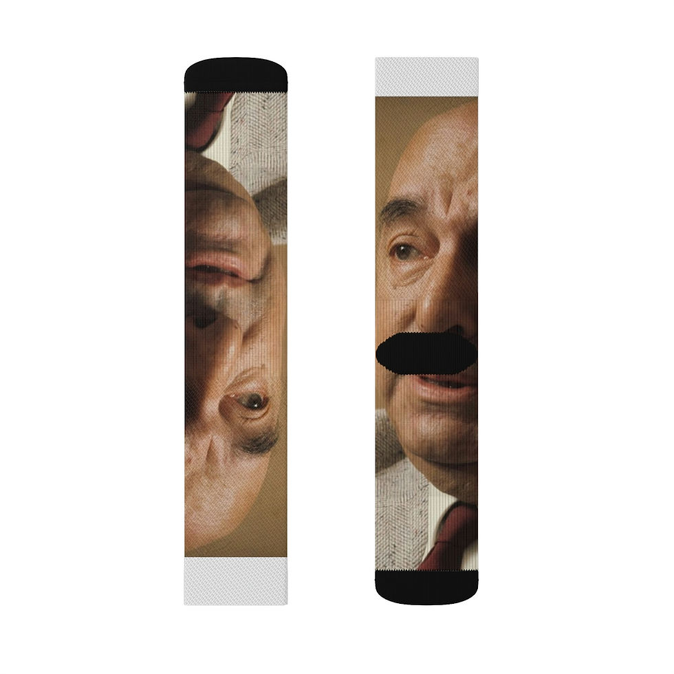 Thumbnail:  PABLO NERUDA Fun Poetry Socks