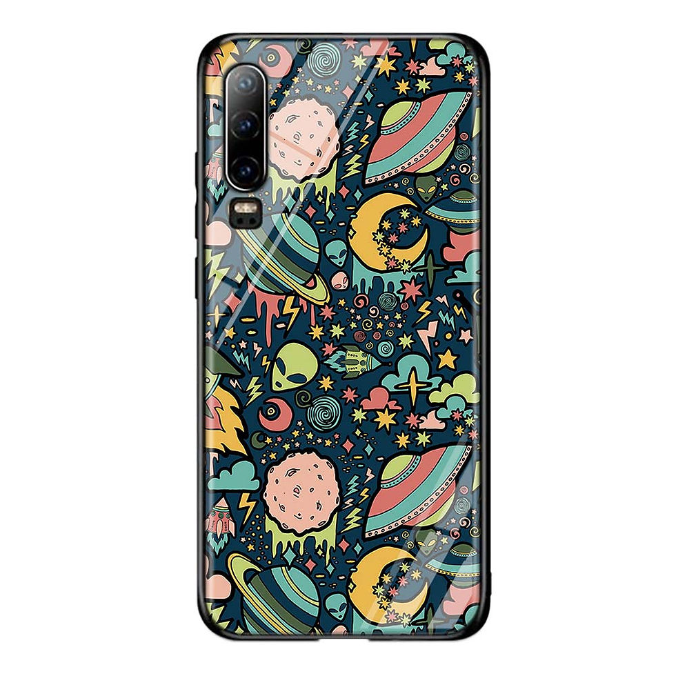 Thumbnail: Cartoon alien Phone Case