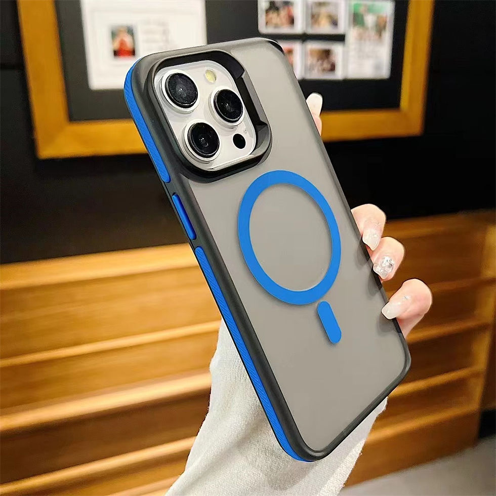 Miniatura: Matte Transparent Magnet Phone Case For iPhone