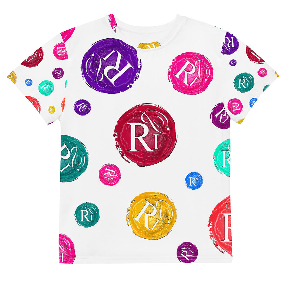 Thumbnail: Realistic Poetry International Youth crew neck t-shirt