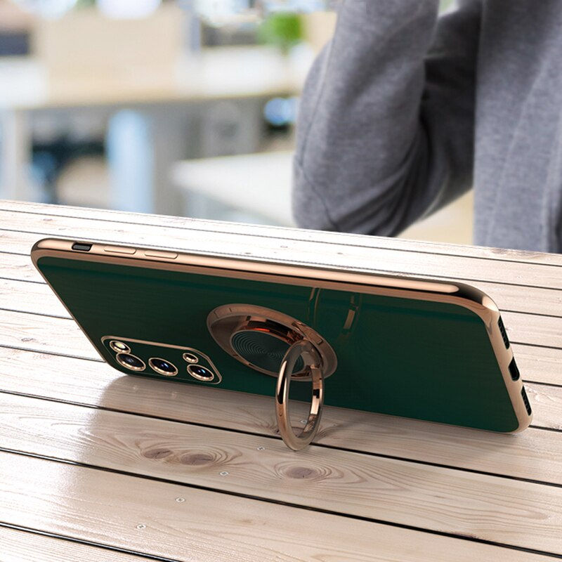 Thumbnail: Plating Silicone Case For Samsung Galaxy
