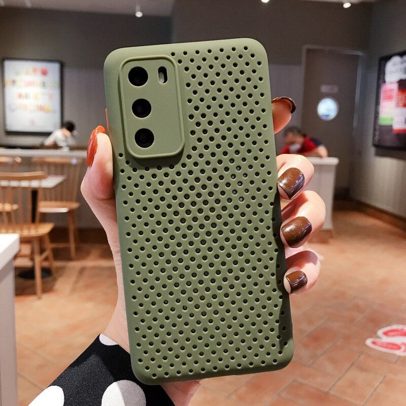 Thumbnail: Breathable Soft Silicone Case For Samsung Galaxy