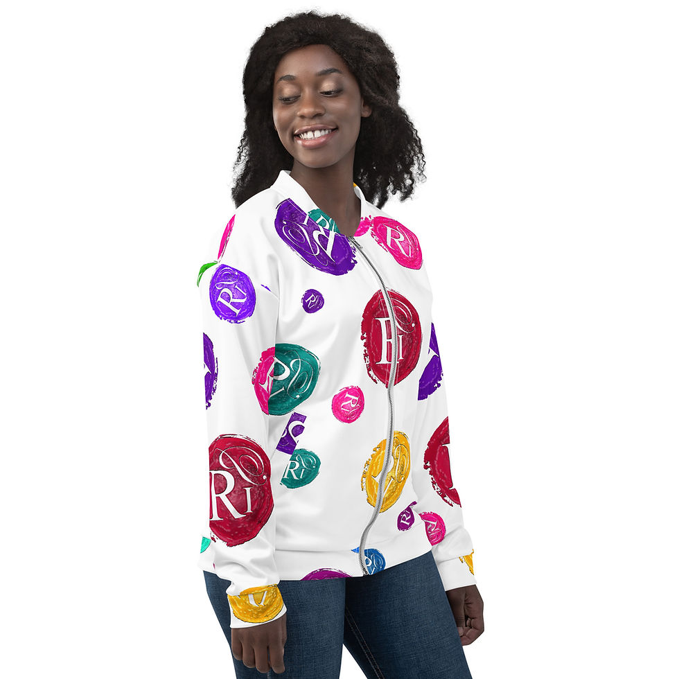 Thumbnail: Official Realistic Poetry International Unisex Bomber Jacket