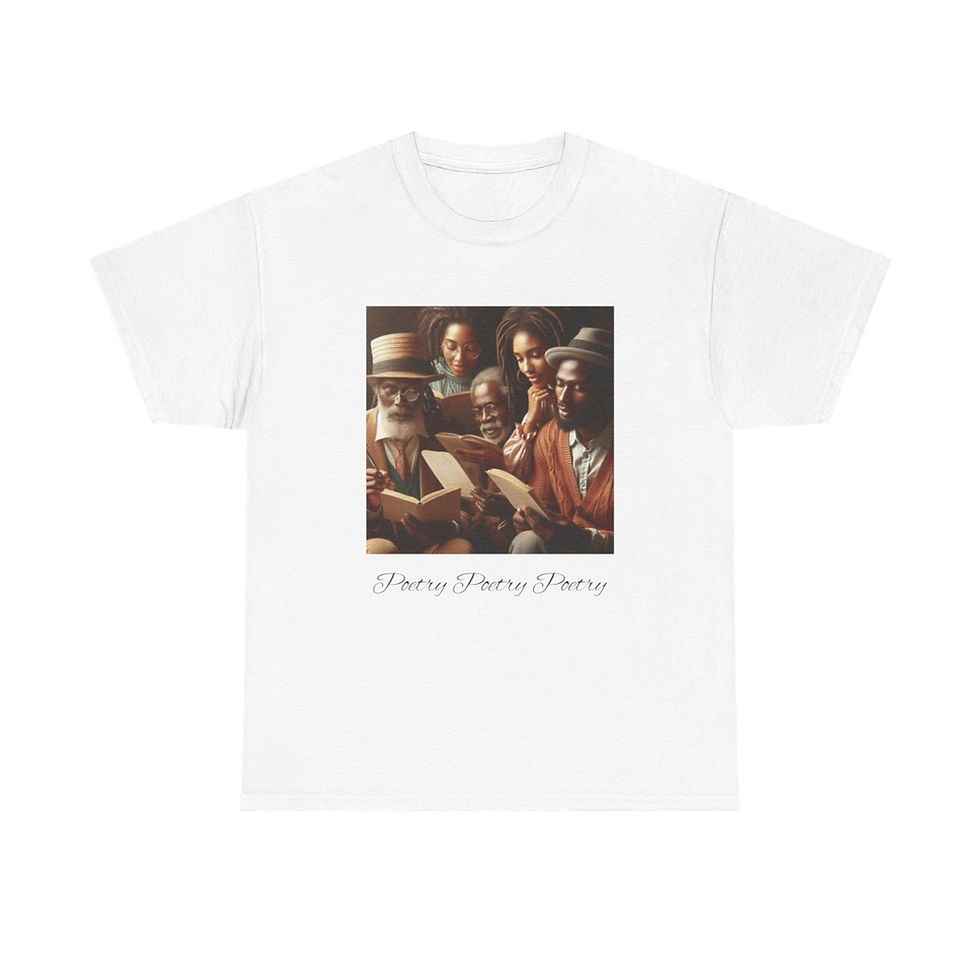 Thumbnail: Poetic Unisex Heavy Cotton Tee