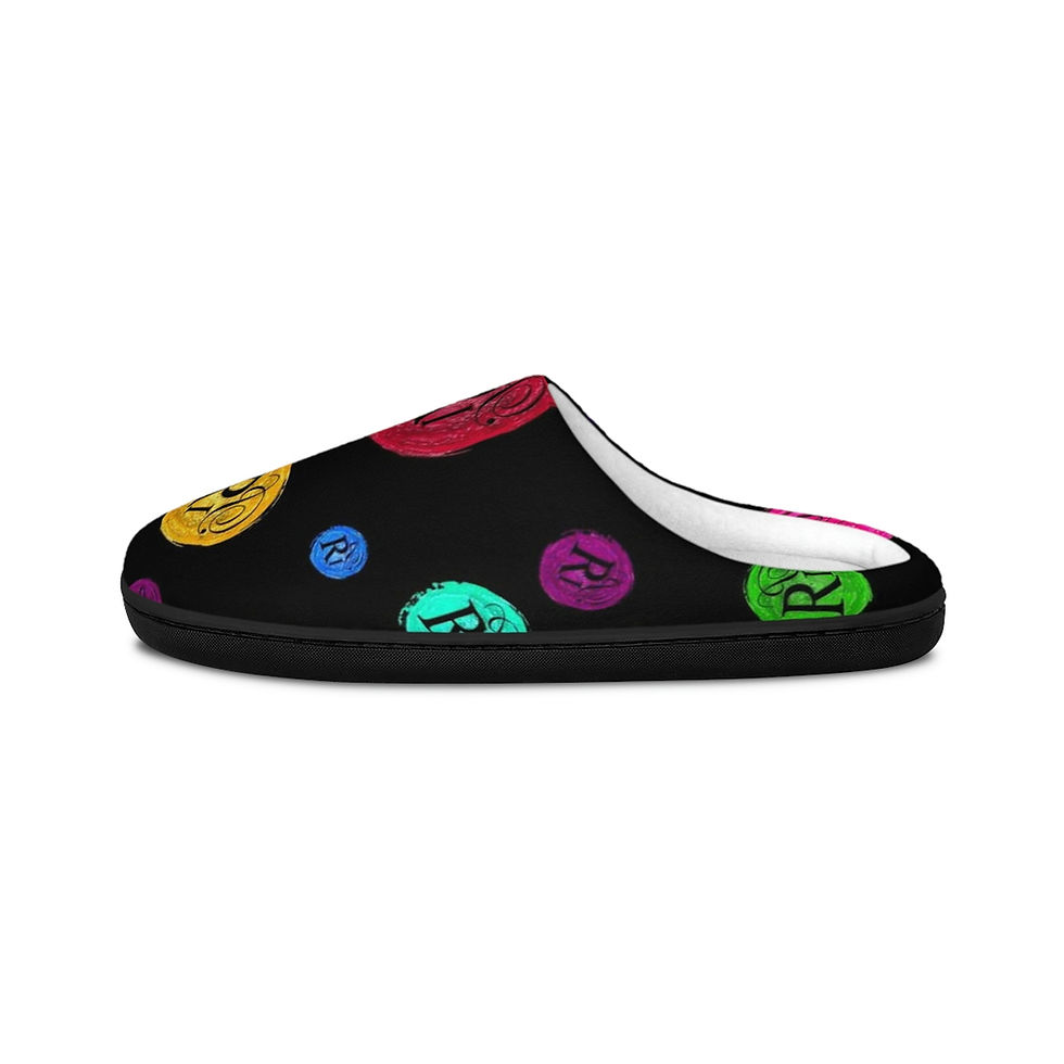 Miniaturebillede: Men's Realistic Poetry International Indoor Slippers