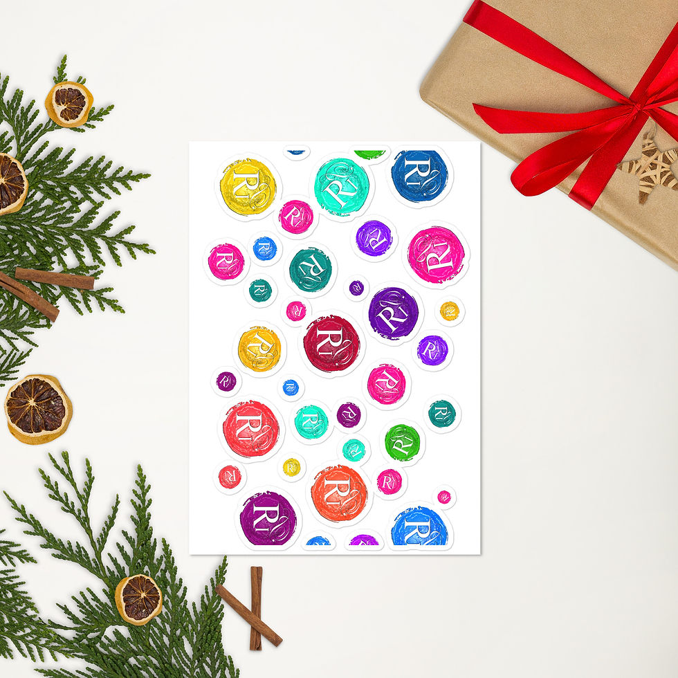 Thumbnail: Official Realistic Poetry International Sticker sheet