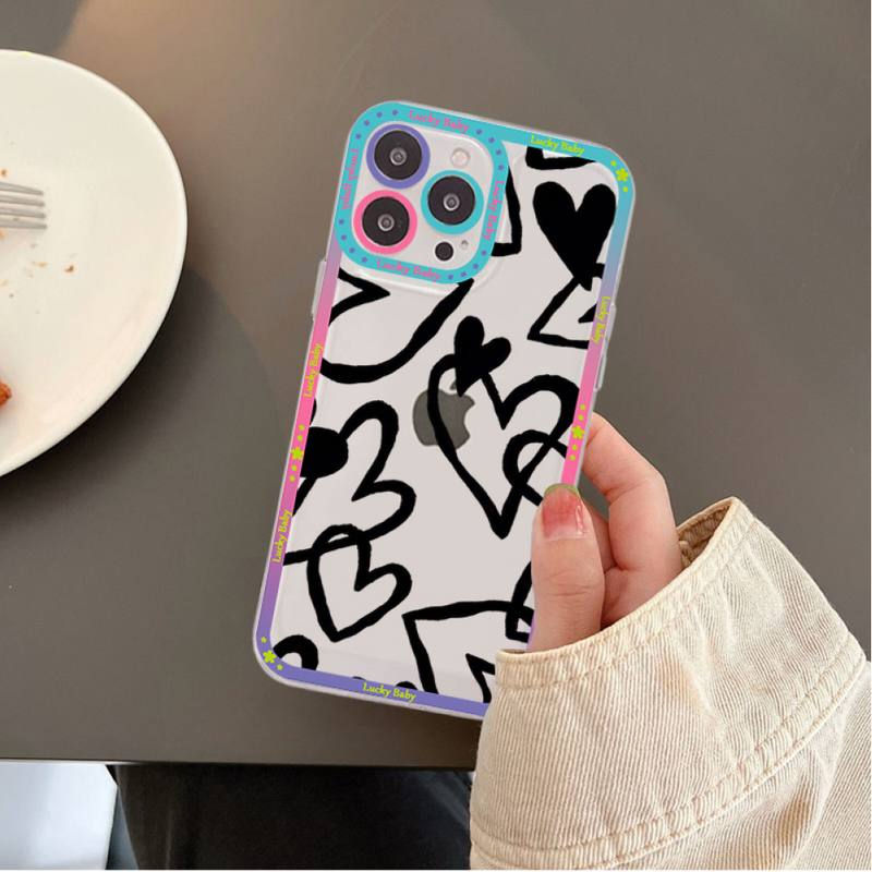Thumbnail: Love Heart Phone Case for iPhone