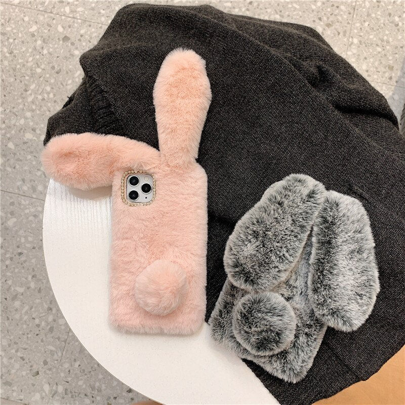 Miniatura: Cute Fur Animal Phone Case for iPhone