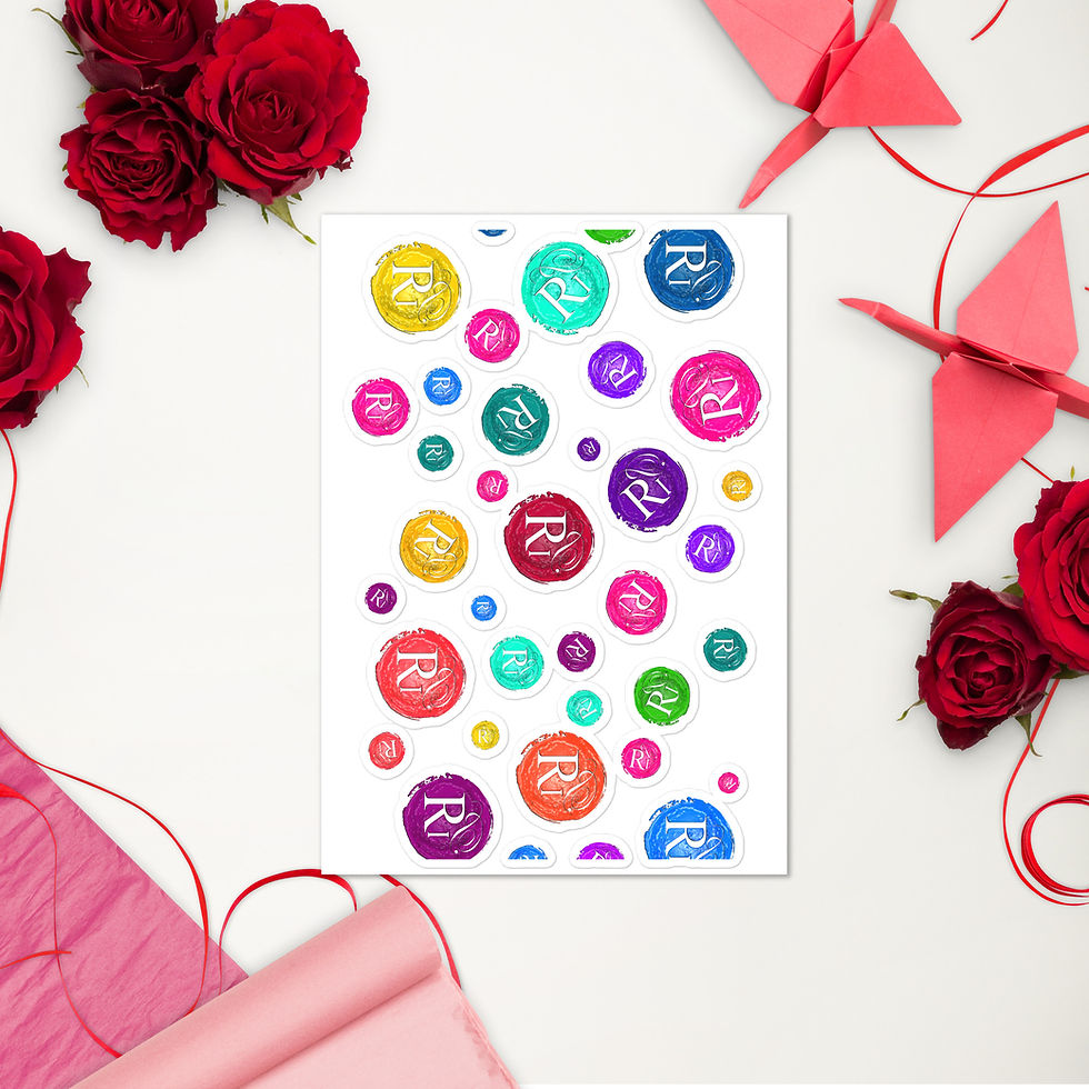 الصورة المصغرة: Official Realistic Poetry International Sticker sheet