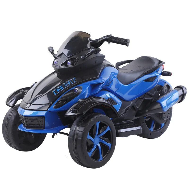Thumbnail: Electric Motorcycle Dual Drive Motorbike for Kids