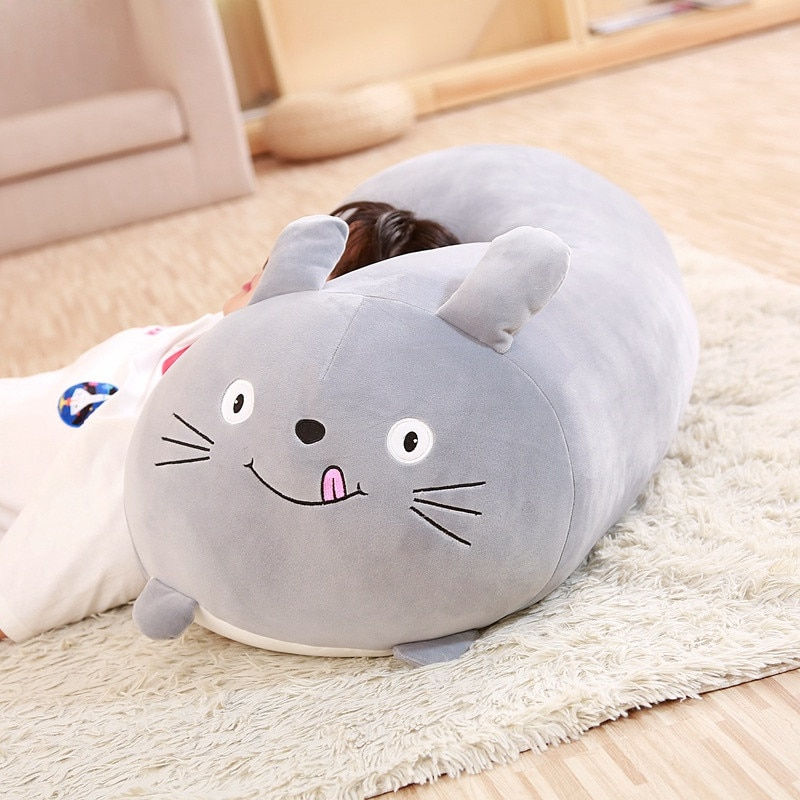 섬네일: Poetic Animal Cartoon Corner Pillow 