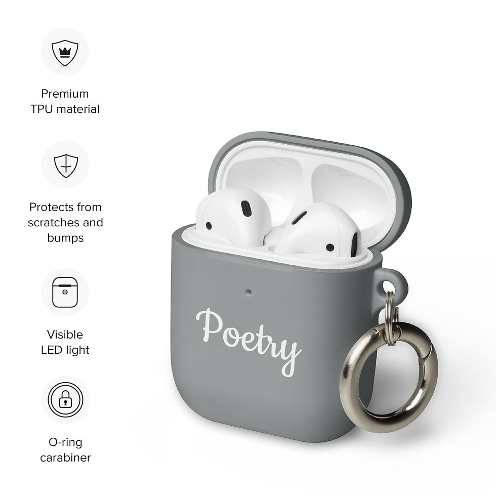 الصورة المصغرة: Exclusive AirPods Poetry case