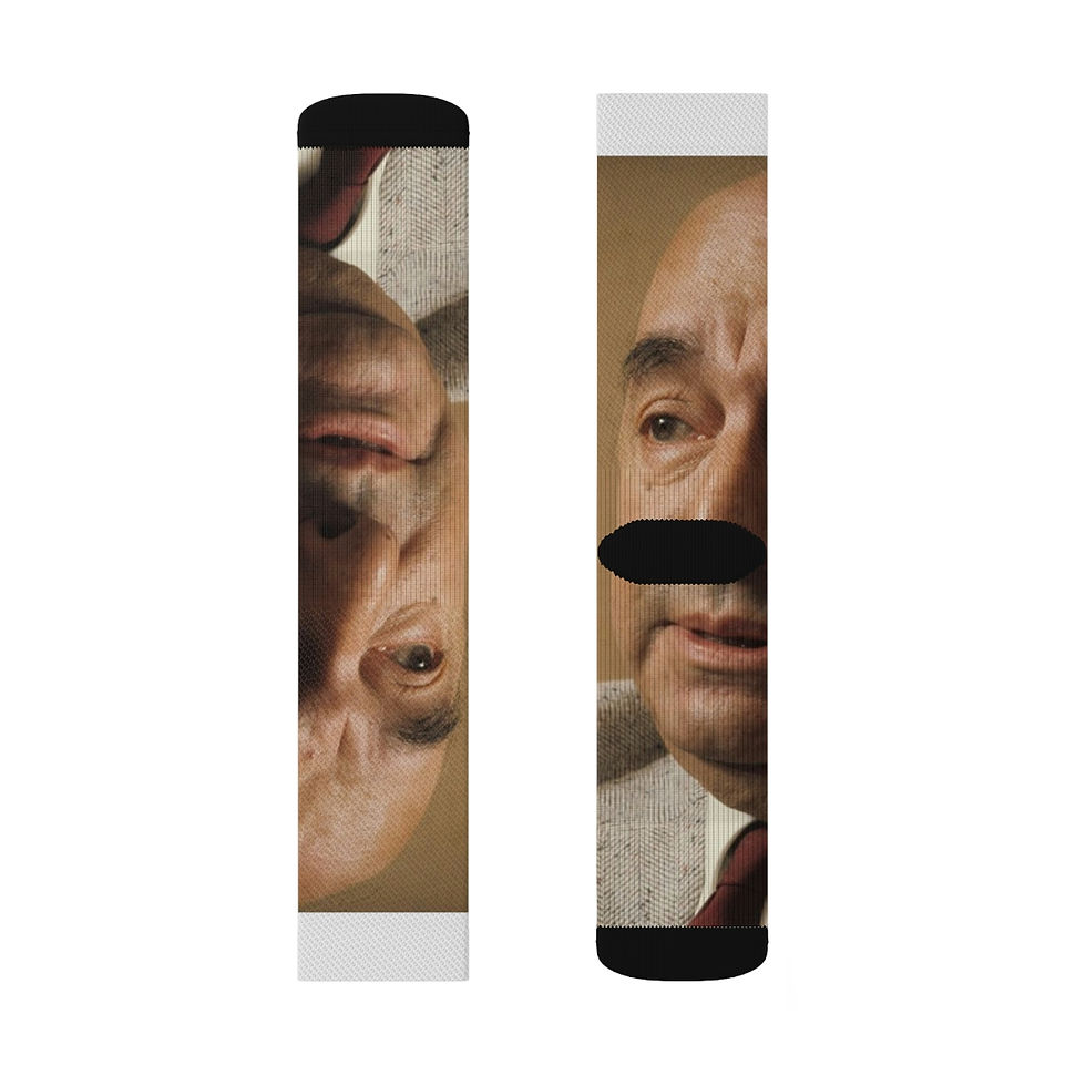 Sīktēls:  PABLO NERUDA Fun Poetry Socks