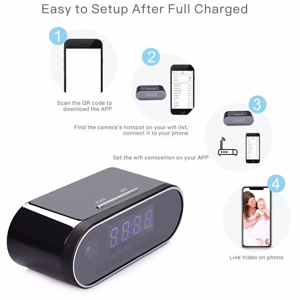 Thumbnail: Mini Wifi Camera 1080P HD Wireless Micro Cam
