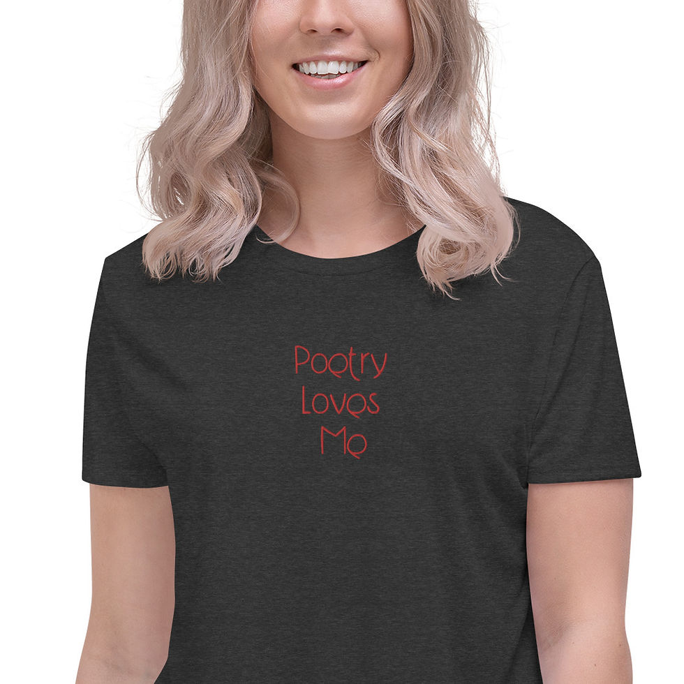 Miniatura: Poetry Loves Me Crop Tee