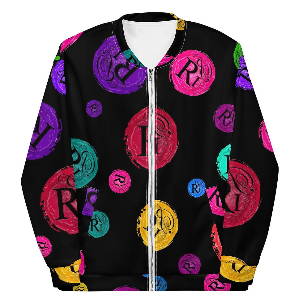 Thumbnail: Official Realistic Poetry International Unisex Bomber Jacket