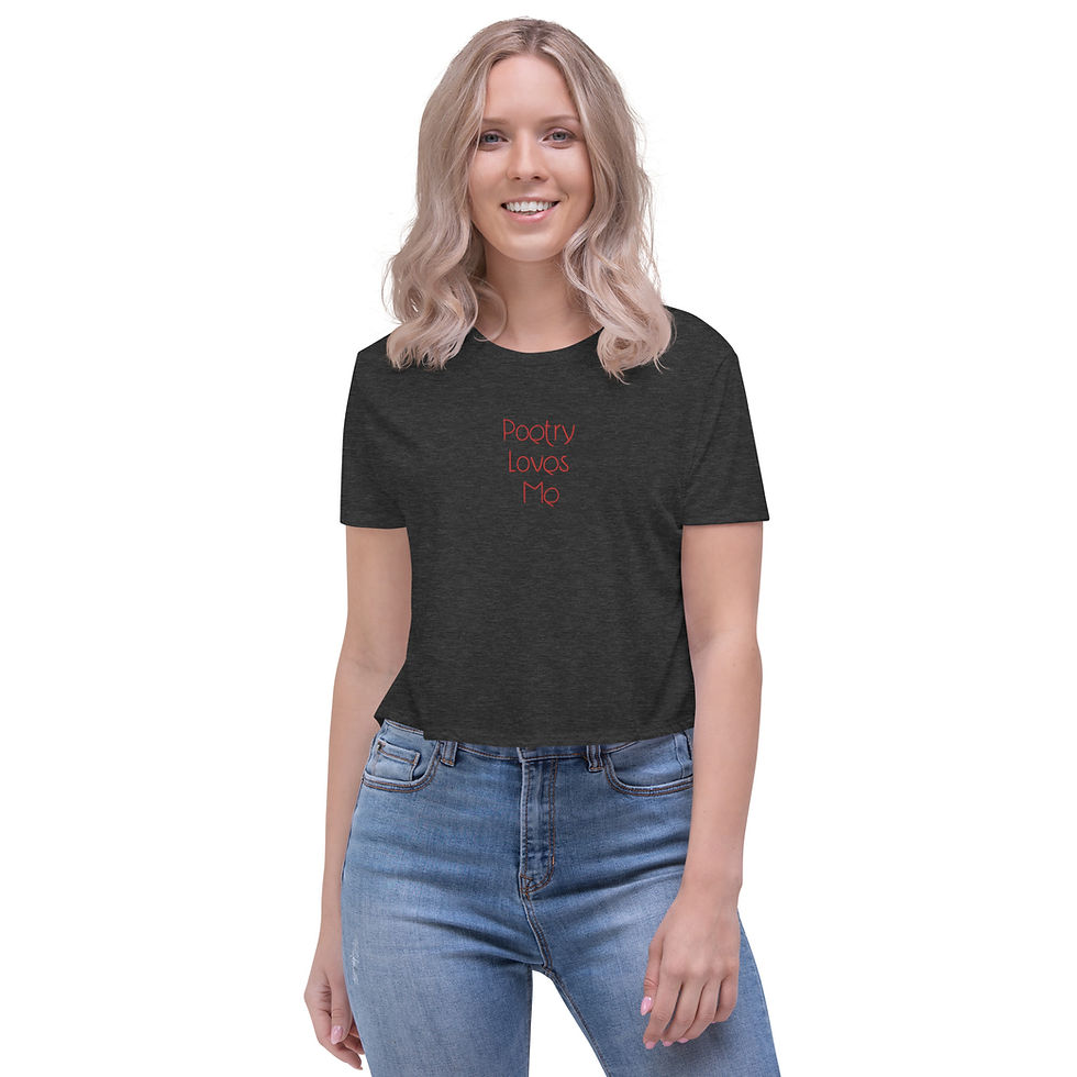 Miniaturebillede: Poetry Loves Me Crop Tee