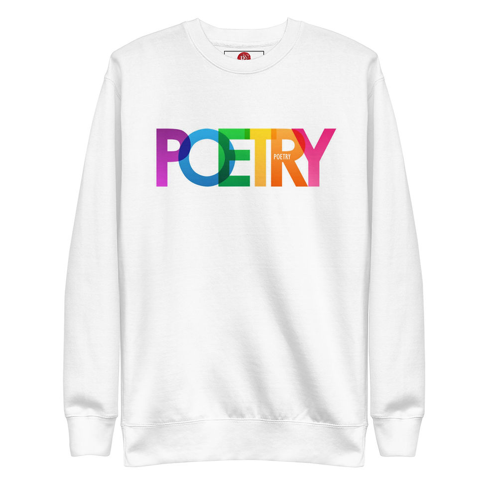 Miniaturbild: Exclusive Unisex Poetry Premium Sweatshirt