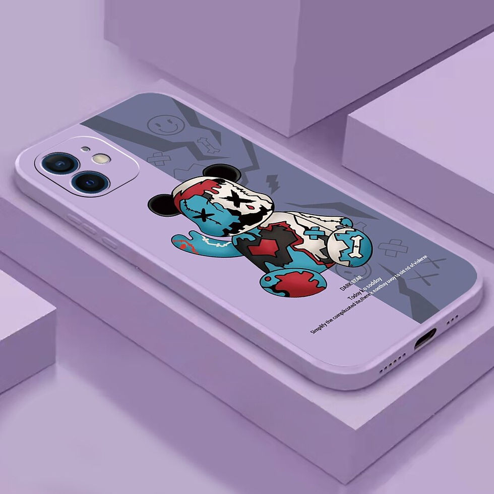 Thumbnail: Bear Phone Case For Apple iPhone