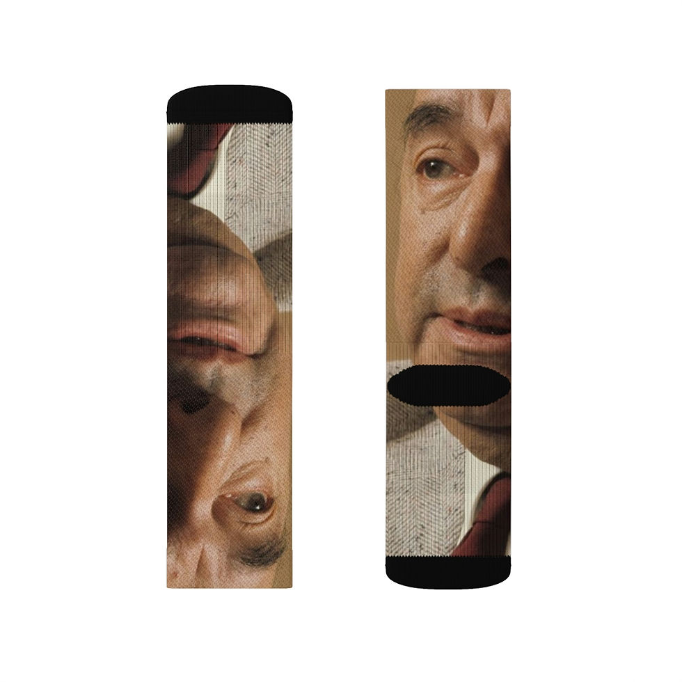 Miniatura:  PABLO NERUDA Fun Poetry Socks