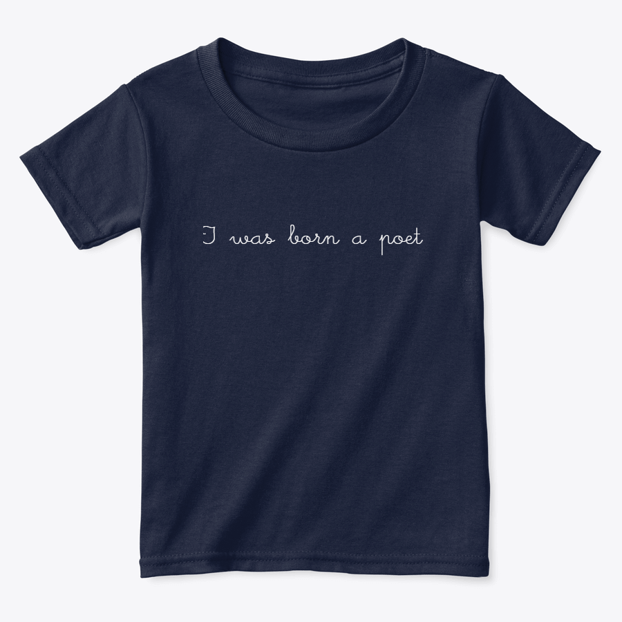 Μικρογραφία: I Was Born A Poet Custom Kids Tee