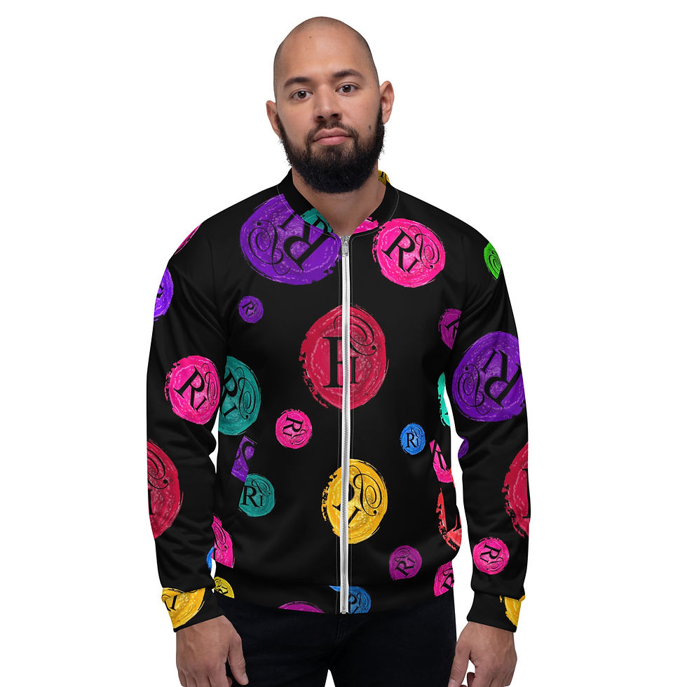 Miniature : Official Realistic Poetry International Unisex Bomber Jacket