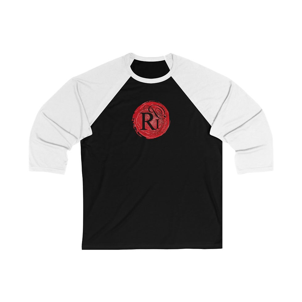 Thumbnail: Realistic Poetry Unisex 3/4 Sleeve Baseball Tee