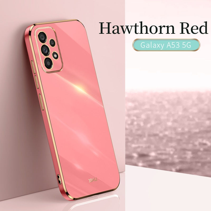 Miniature : Solid Color Plating Silicone Phone Case for Samsung Galaxy