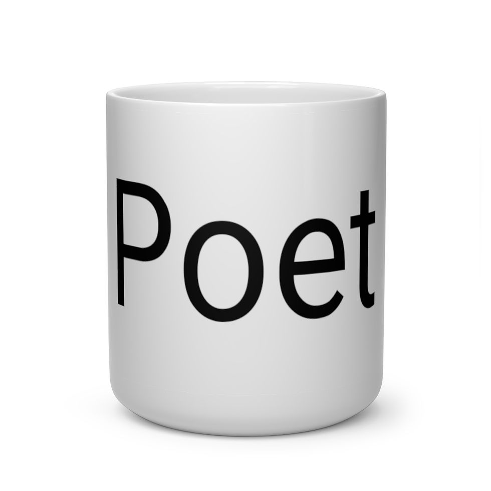 Thumbnail: Heart Shape Poetry Mug