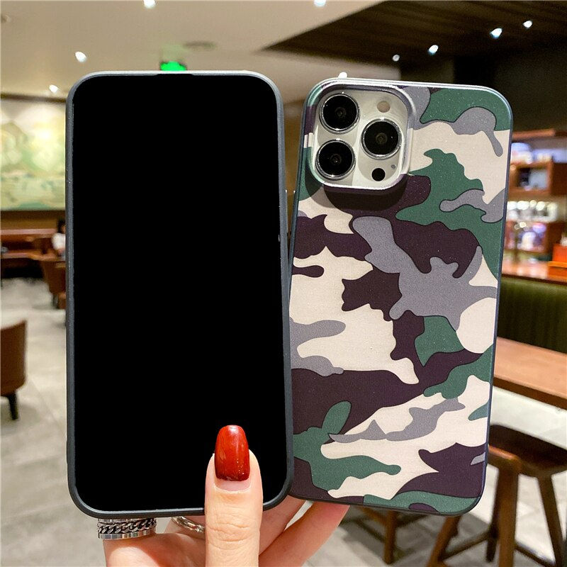 Miniatiūra: Camouflage Pattern Phone Case For iPhone