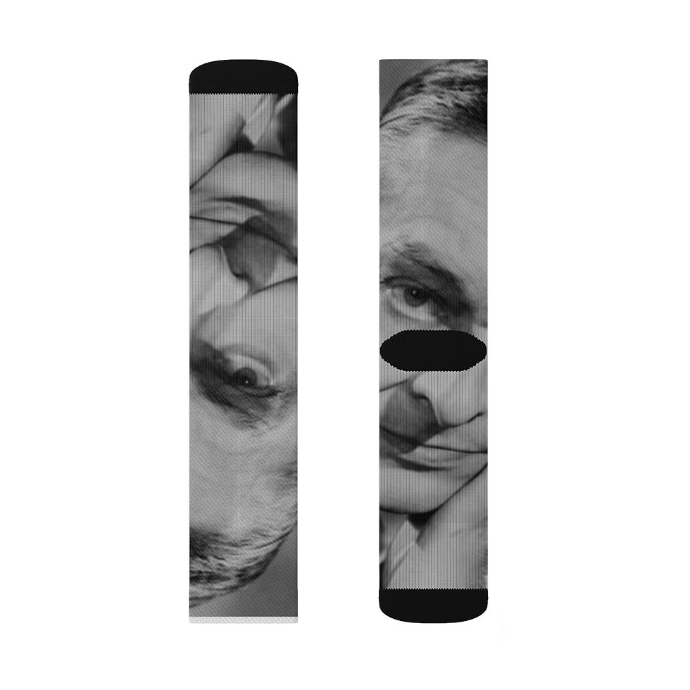 Thumbnail: T. S. Eliot Fun Poetry Socks