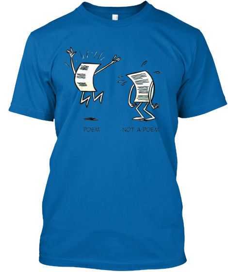 Minijatura: Poetry Dilemma Tee by Realistic Poetry International