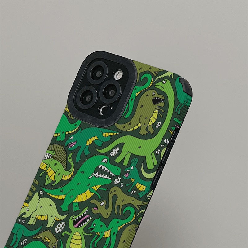 Thumbnail: Dinosaur Phone Case For iPhone