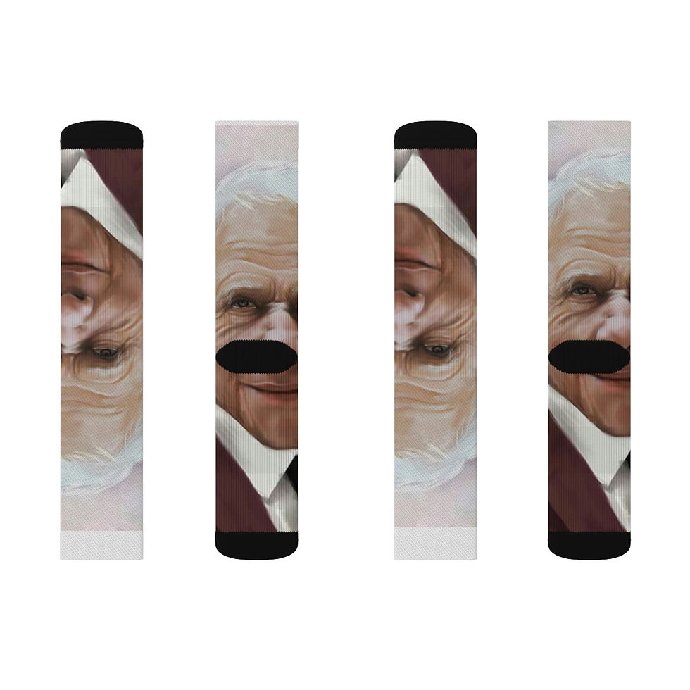 Thumbnail: Robert Frost Fun Poetry Socks
