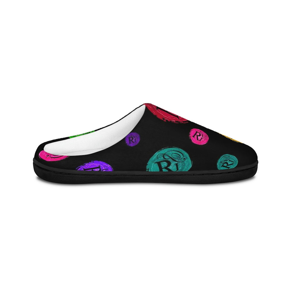 Thumbnail: Men's Realistic Poetry International Indoor Slippers