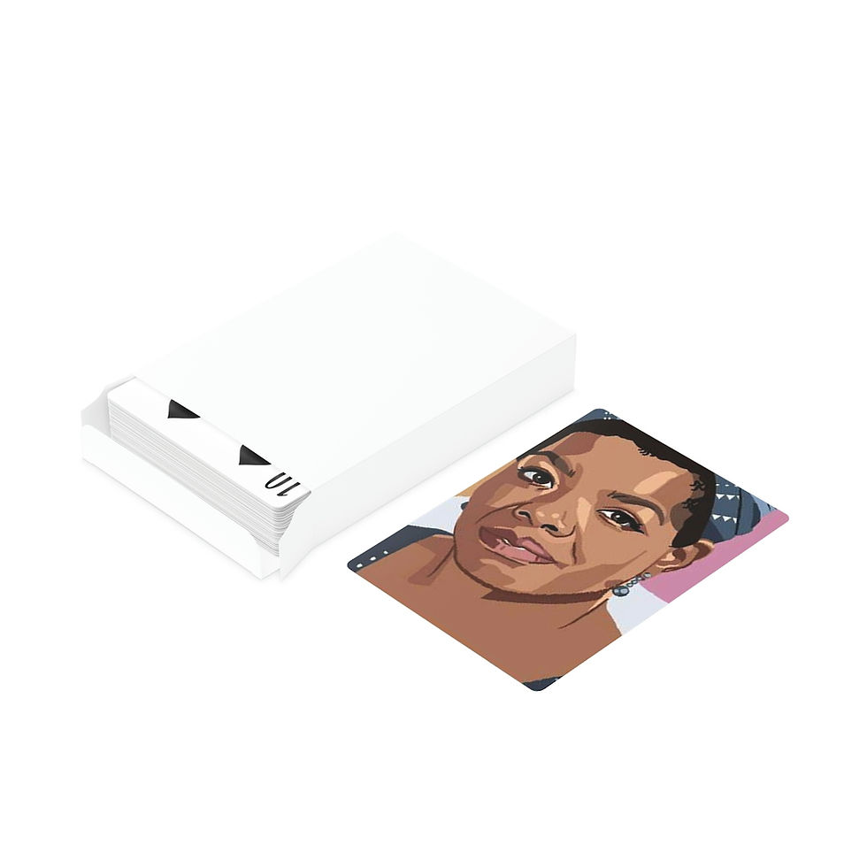 Thumbnail: MAYA ANGELOU Poker Cards