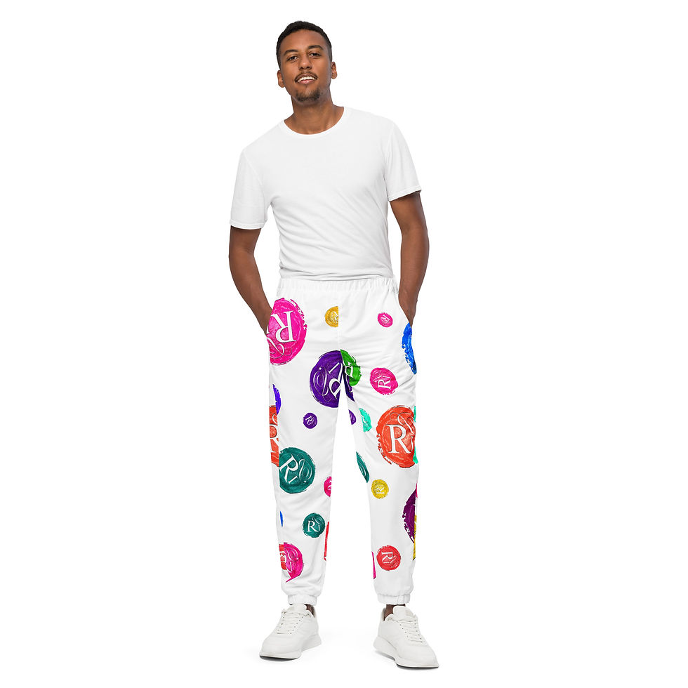 Thumbnail: Official Realistic Poetry International Unisex track pants