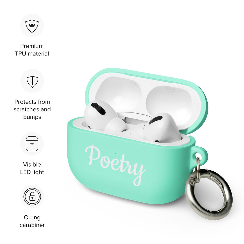 الصورة المصغرة: Exclusive AirPods Poetry case
