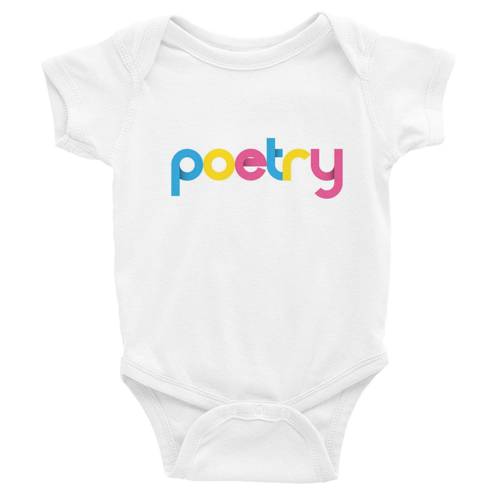 Thumbnail: Infant Poetry Bodysuit