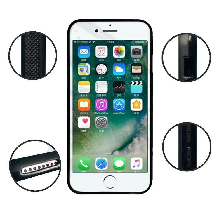 Thumbnail: Skull Phone Cover Case for iPhone