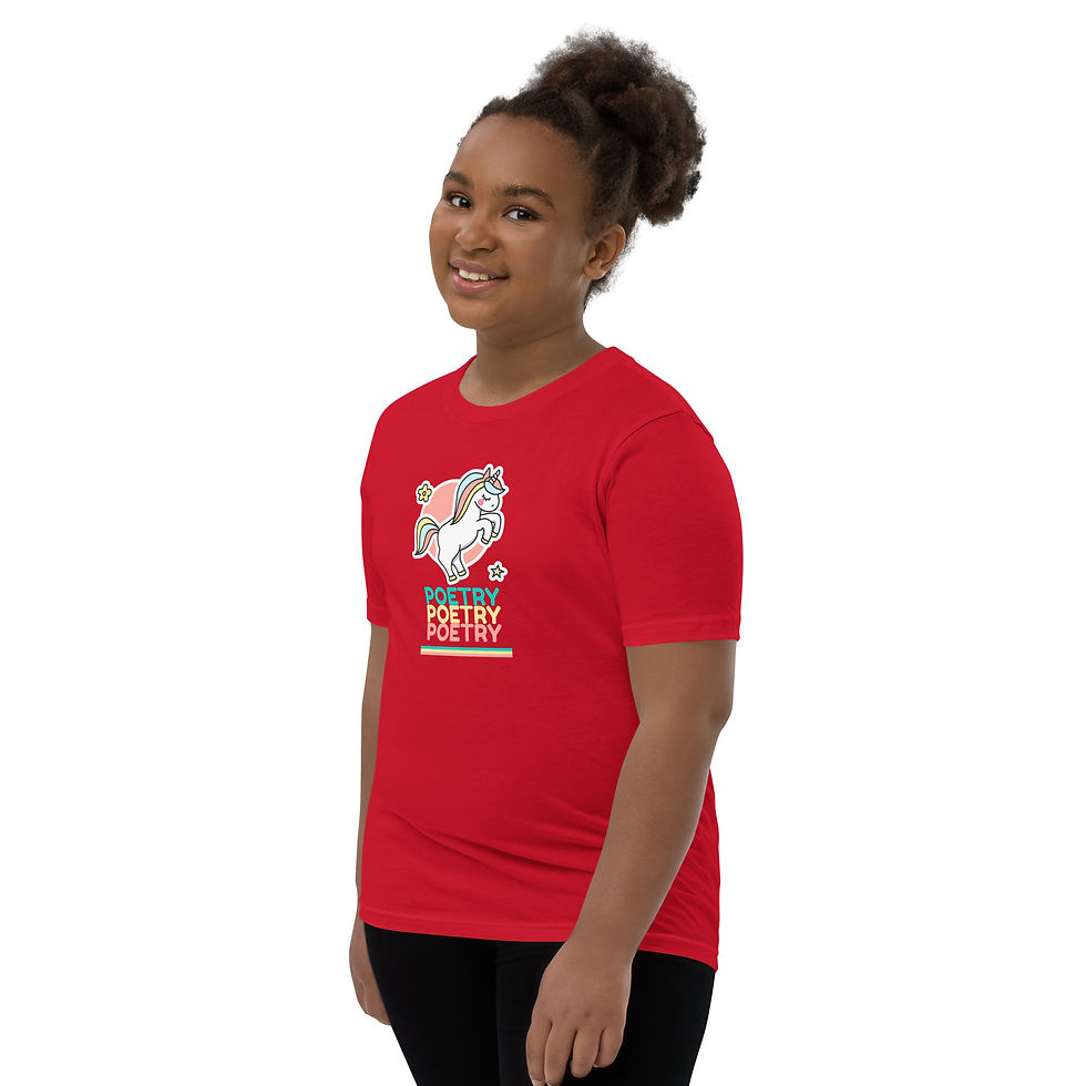 Thumbnail: Youth Poetic Short Sleeve T-Shirt