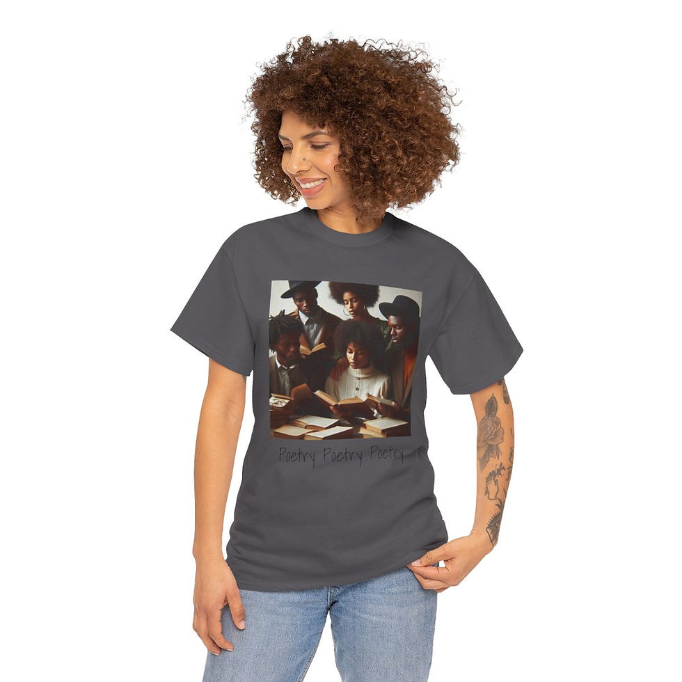 Thumbnail: Poetic Unisex Heavy Cotton Tee